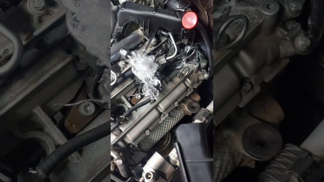 пробеге 2500 километров. Замена медной шайбы под форсункой.