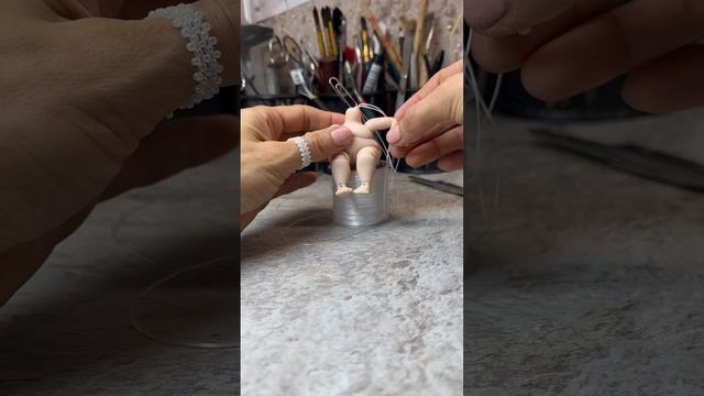 Шарнирная кукла ручной работы
