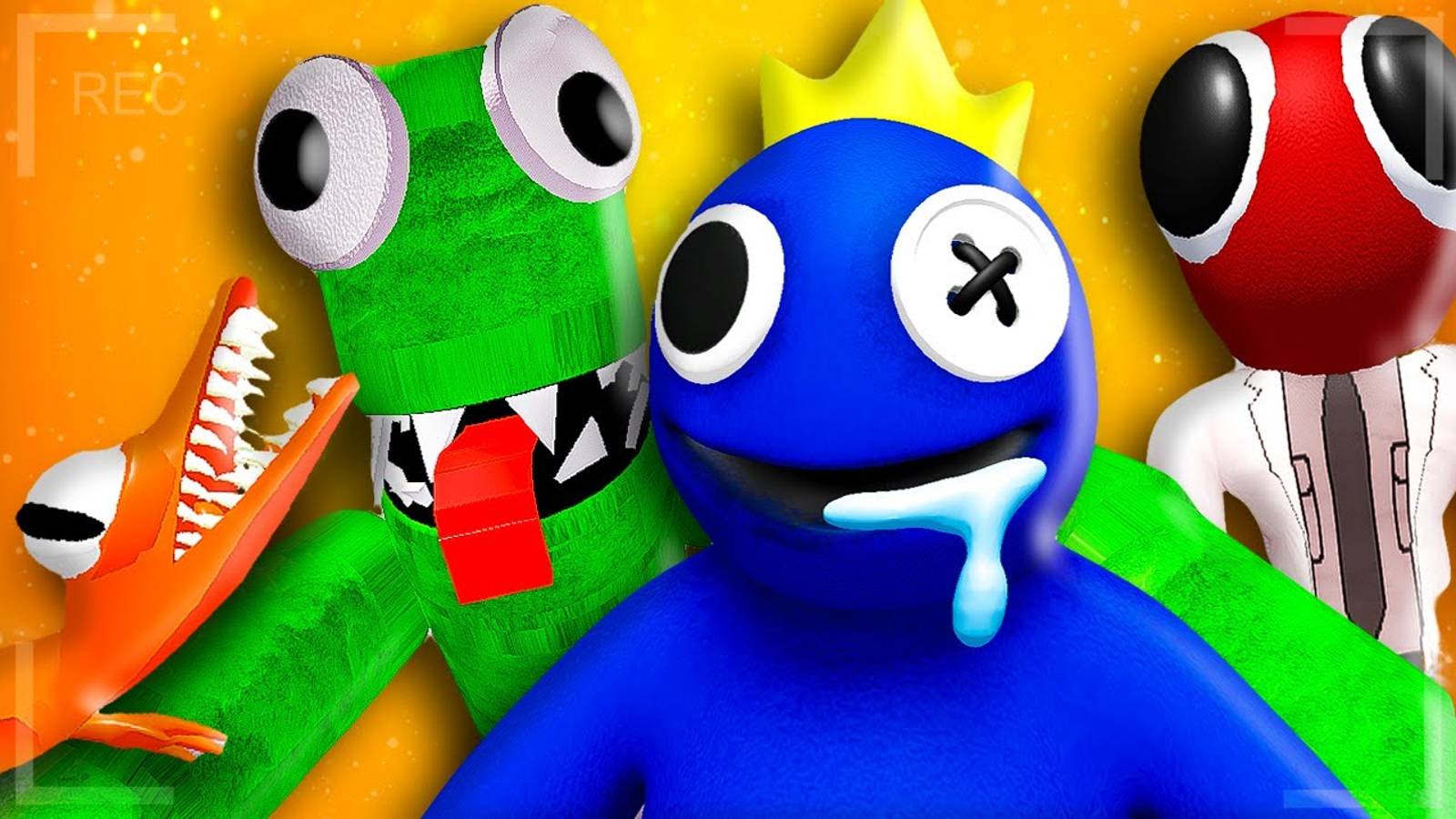 Играем с другом в Rainbow Friends Chapter 4!  (Fanmade)