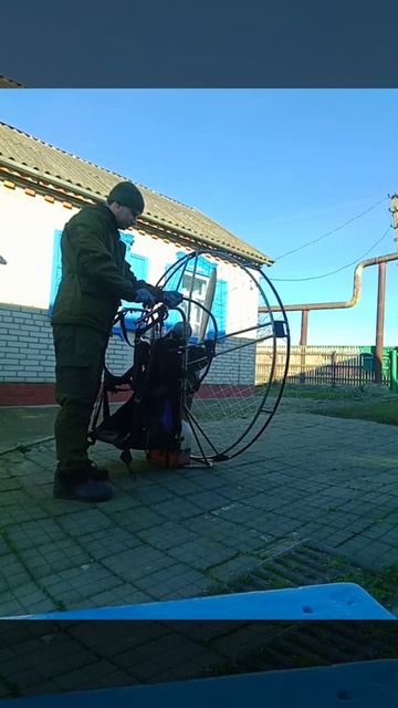 ЗАПУСК ПАРАМОТОРА JPX 25