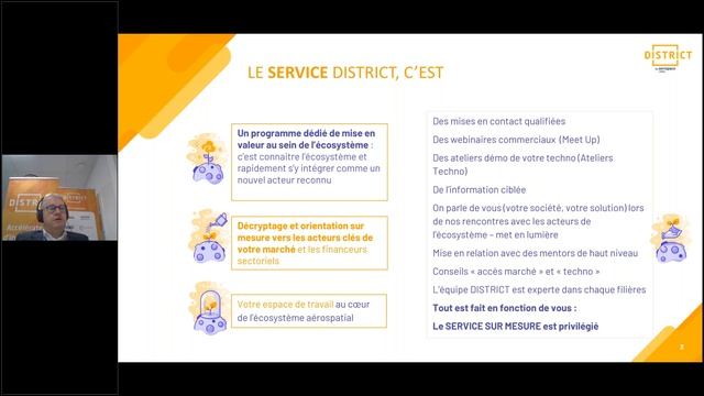 Webinaire  Tout savoir sur District by Aerospace Valley