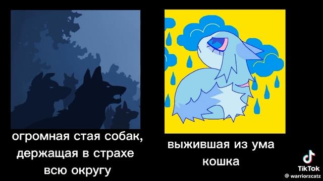 синяя звезда и стая собак