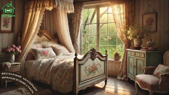 Французский стиль интерьера с нотками весны (2) фото для вдохновения