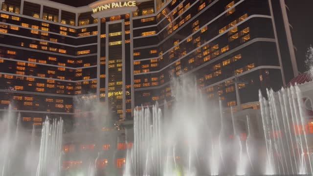 WYNN PALACE MACAO шоу фонтанов