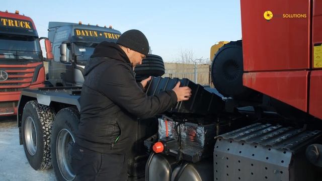 Переоборудование тягача под требования ДОПОГ 1 и 2 классов