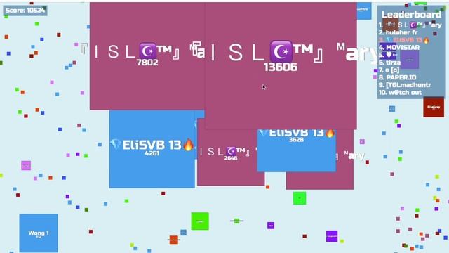 Agarpaper.io ("TEAMS")