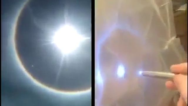 Эффект солнечное гало🌝 [ПЛОСКАЯ ЗЕМЛЯ ПОД КУПОЛОМ🔮]
