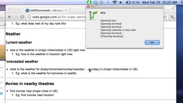 Iris version 2 - alpha release (for Mac users only)