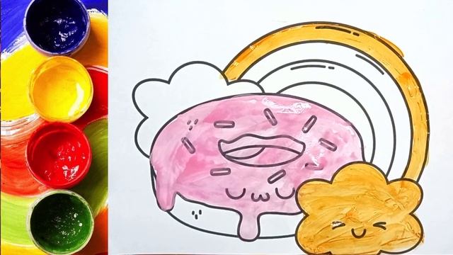 Bolalar uchun kamalak rasm chizish | Сурет салу кемпірқосақ | How to draw rainbow | Drawing for kid
