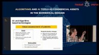 Edith Sokol - "Value of IP in algorithm-based technologies - the VC perspective"