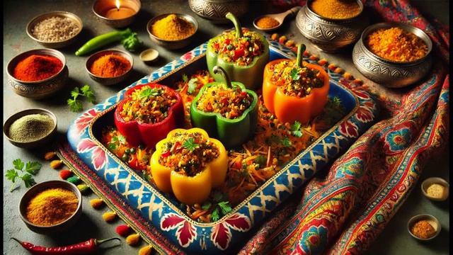Лучший рецепт вегетарианского фаршированного перца вкусно и полезно. Радио KRISHNALOKA.FM