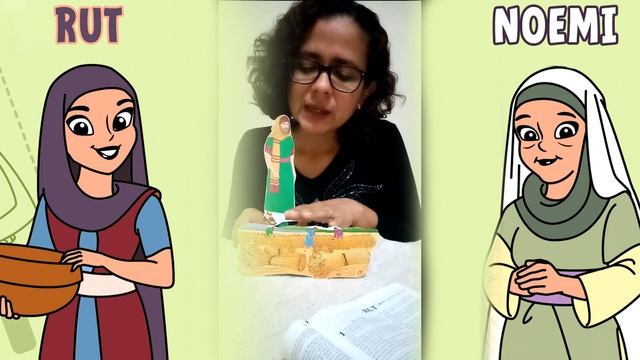 CLASE BÍBLICA 4 A 5 AÑOS - "RUTH Y NOEMI"