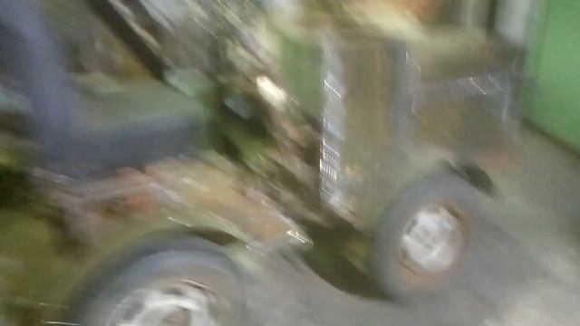 Самодельный мини тракторок