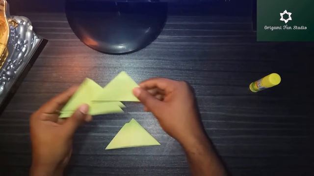 Origami Flower Sakura Easy Step By Step || How To Make An Origami Sakura Flower || OrigamiFun studi