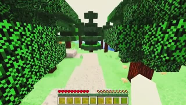 Мне очень понравилась новая деревня, в которую я переехал в Minecraft