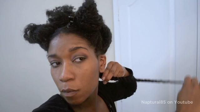Fluffy Cocoon Curls on Natural Hair