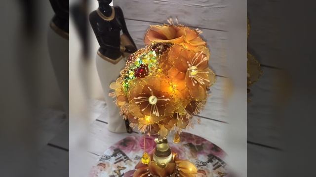 Композиция на подсвечнике🌼💥✨