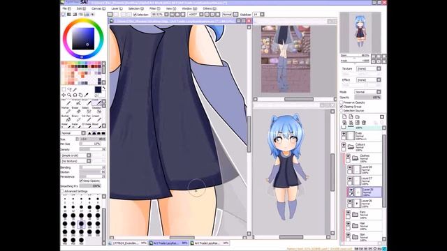 [Speedpaint-21]- Aoi... SAI