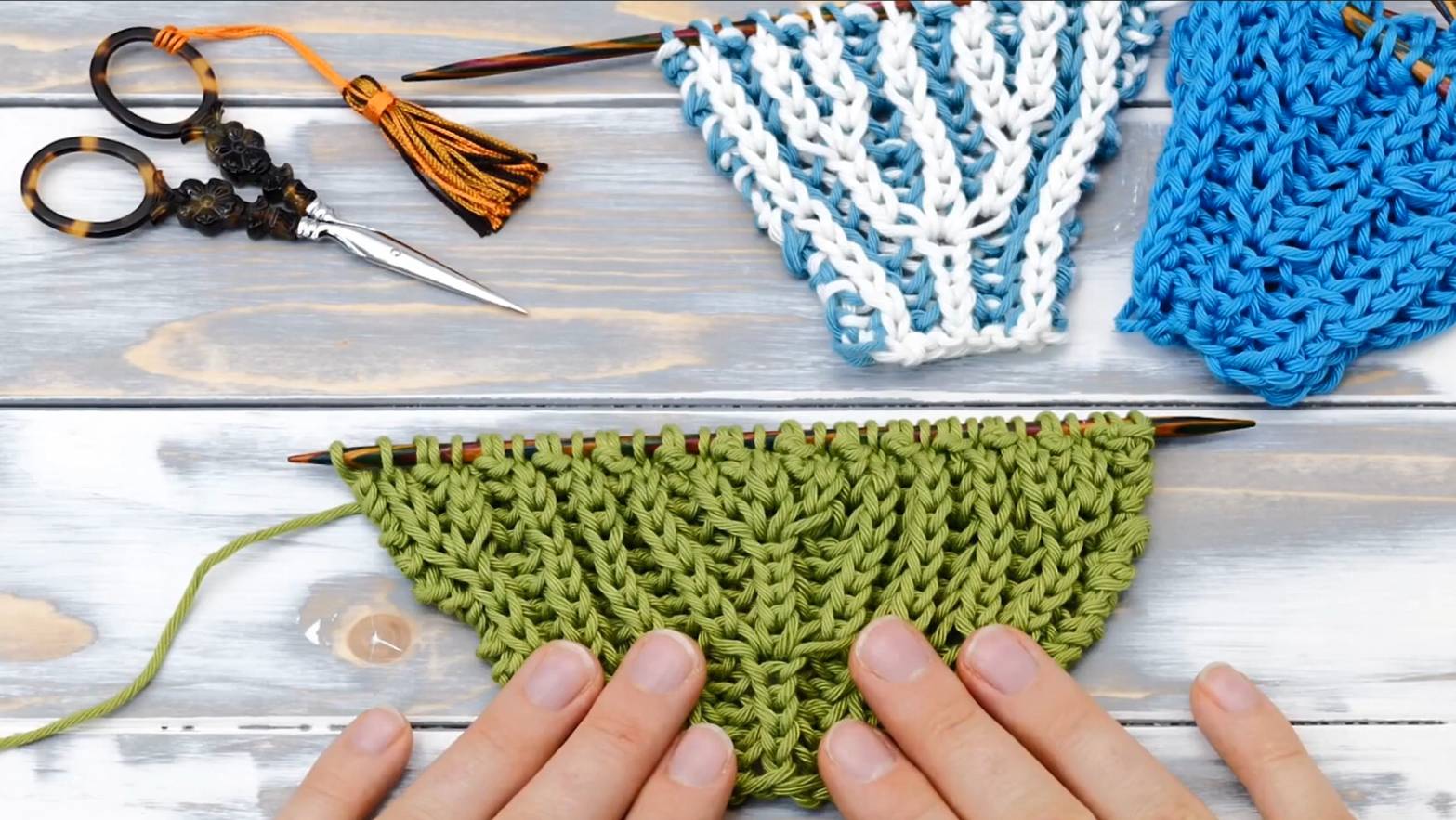 Как увеличить количество петель в бриоши — в один цвет, в два цвета или вкруговую