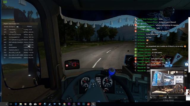 Euro truck Full HD | Cherokee Express Logistic | Ruta de Milano a Praha  |