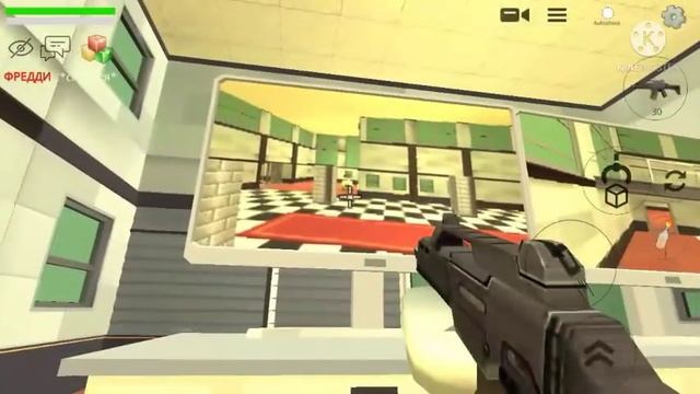 МИШКА ФРЕДДИ В ИГРЕ Chiken Gun *страшно,но одновременно смешно😖😹*(ФНАФ)
