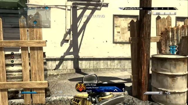 2v2 SnD UMG | Flawless 6-0 | CoD Ghosts | Xbox One