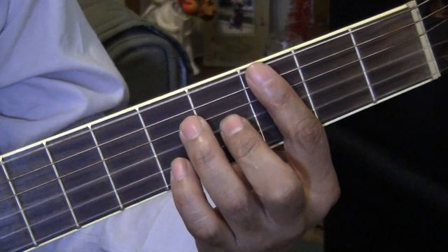 How to build the Major 7th Chord root on the E And A String