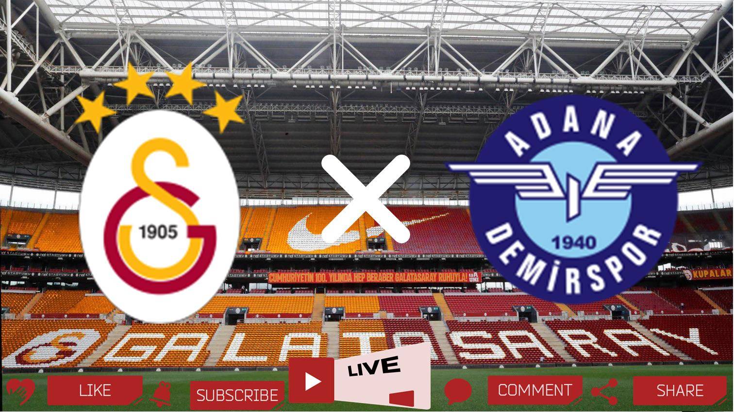 Галатасарай - Адана прямая трансляция