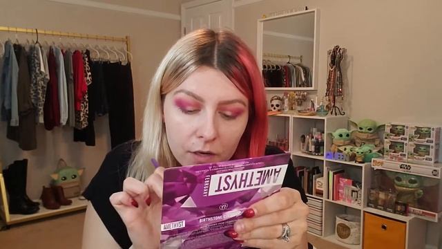 Amethyst Birthstone Palette for February | How To Eyeshadow Tutorial, Swatches and Try On