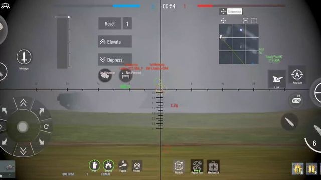 Panzer War Leopard 2A7HU Gameplay