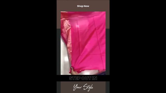 VS0004: PINK SOFT LICHI SAREE