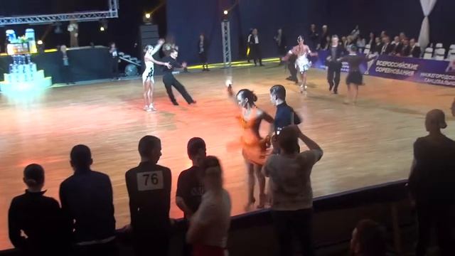 Alexashin Petr - Karakotova Natalia - Pasodoble, final, WDSF Open Youth Latin, Dynamo Cup 2019