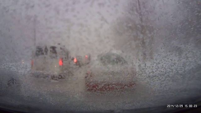 Снегопад Одесса 2015 Балковская