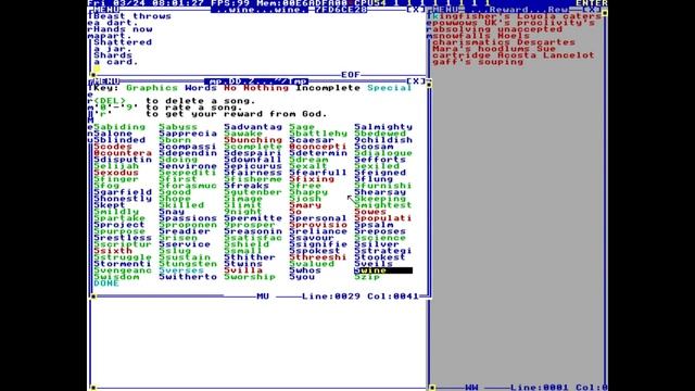 Terry Davis： TempleOS Hymn - Wine [03⧸24⧸17] [rKXWMFIzFmI]