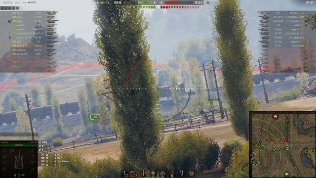 WoT_Стоялово, под конец таран на UDES 03.