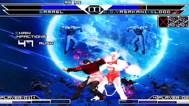 [KOF Mugen] Samael vs Orochi Iori Team