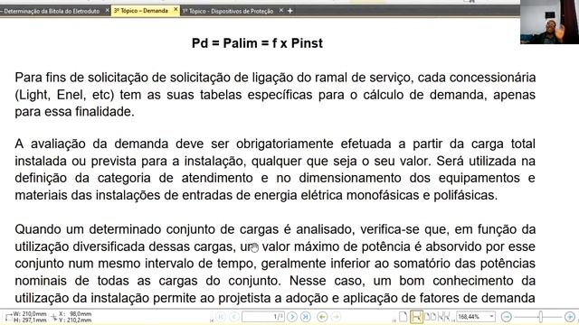 Instalações Elétricas II - 2º Tópico - PM - Terça - Noite - Prof. Roque