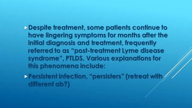 Lyme Disease Discussion