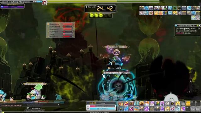 [MapleSEA Cassiopeia] Eunwol fails at Heretic Hilla w/ Squad