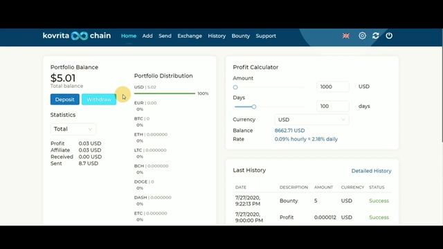 افضل منصة للربح من الانترنت + اثبات الدفع 5 دولار !! (kovrita.io)