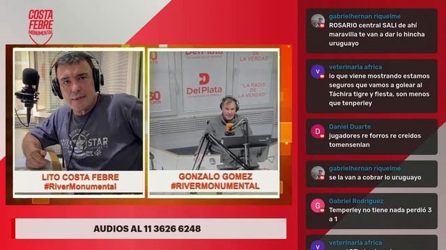 River Monumental con Lito Costa Febre | 27-05