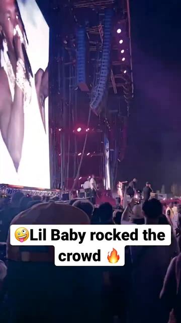 Lil Baby rocked the Rolling Loud!!! #shorts