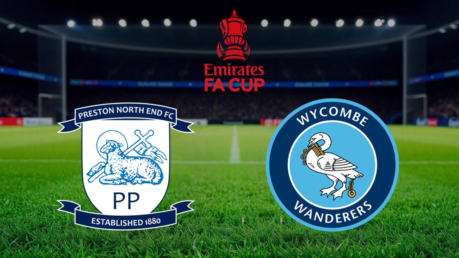 Престон Норт Энд v Уиком Уондерерс - FA Cup (Ключевые моменты)
