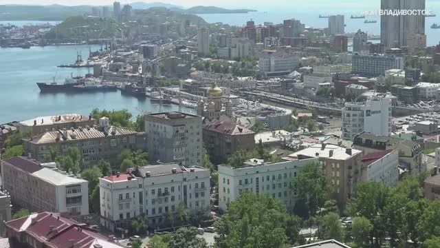 Владивосток вид на город 30 мая 2023.