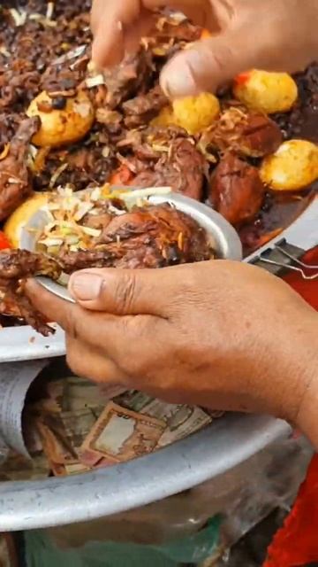 chicken chickpea & potato #food #streetfood #bangladesh#shorts