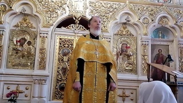 Проповедь иерея Константина Колыганова в Неделю о мытаре и фарисее