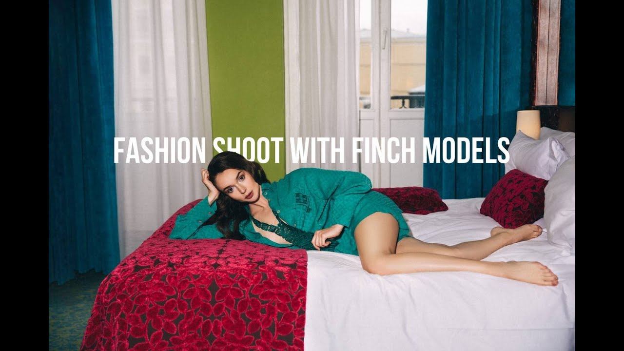 Fashion shoot with Finch Models in Saint Petersburg