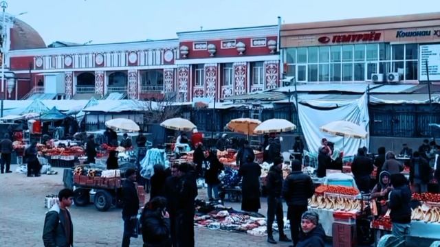 Рынок Панчщанбе в городе Худжанд Согдийской области Таджикистан #ПгтПролетарск