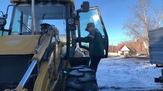 Управление фронтальным погрузчиком
