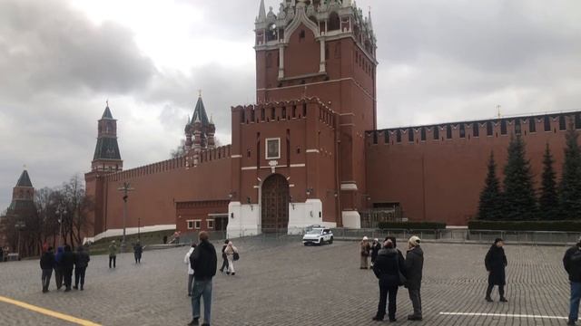 Москва Красная площадь 03.02.2025г.Прогулялись по Красной площади.